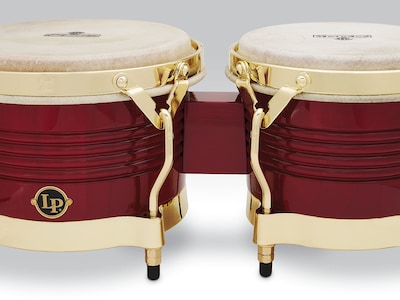 Foto 2 | Bongos Lp De Percusión Latina Matador Wood M201-rw Blaze Red - Venta Internacional.