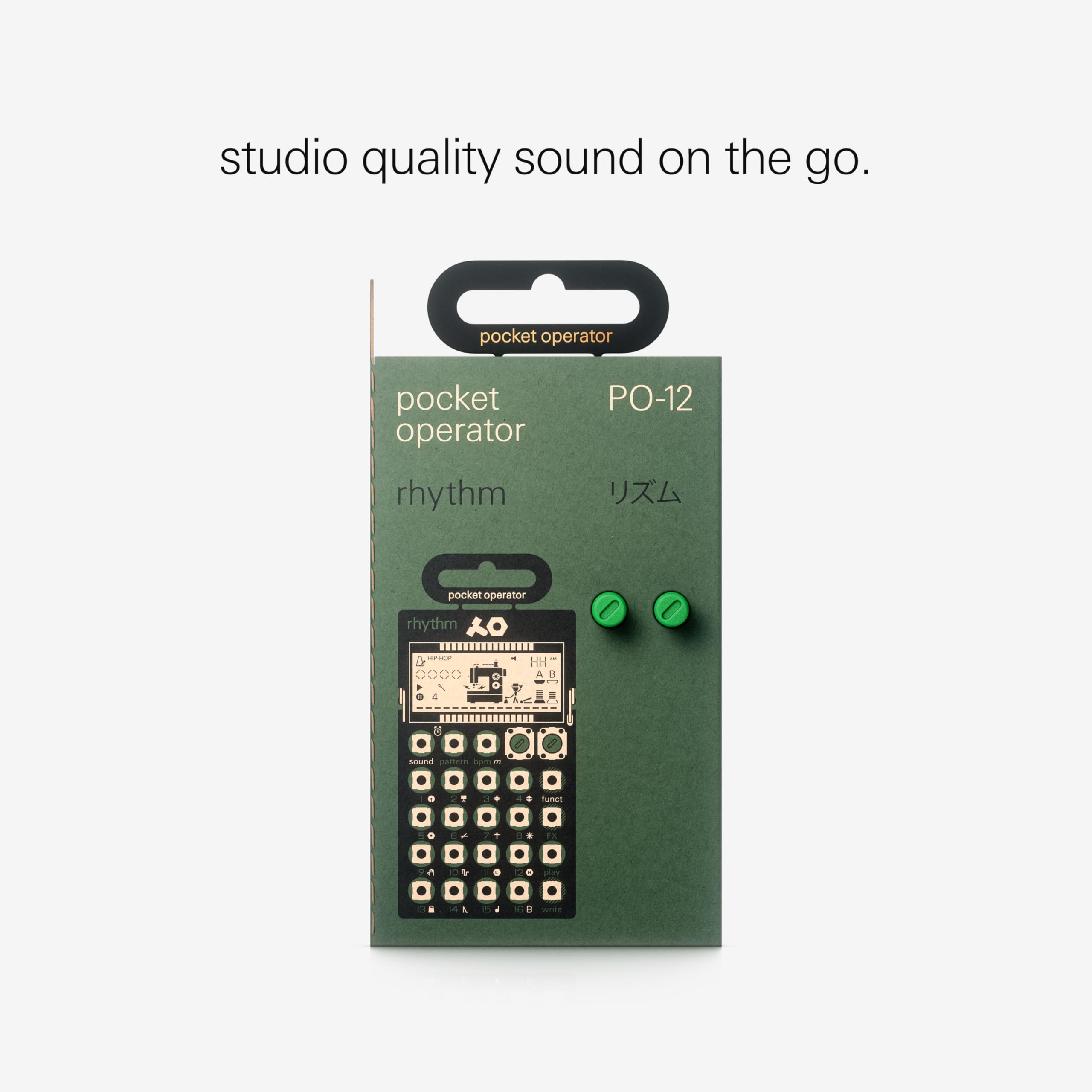 Foto 4 pulgar | Drum Machine, Ingeniero Adolescente, Operador De Bolsillo Po-12 Rhythm - Venta Internacional.