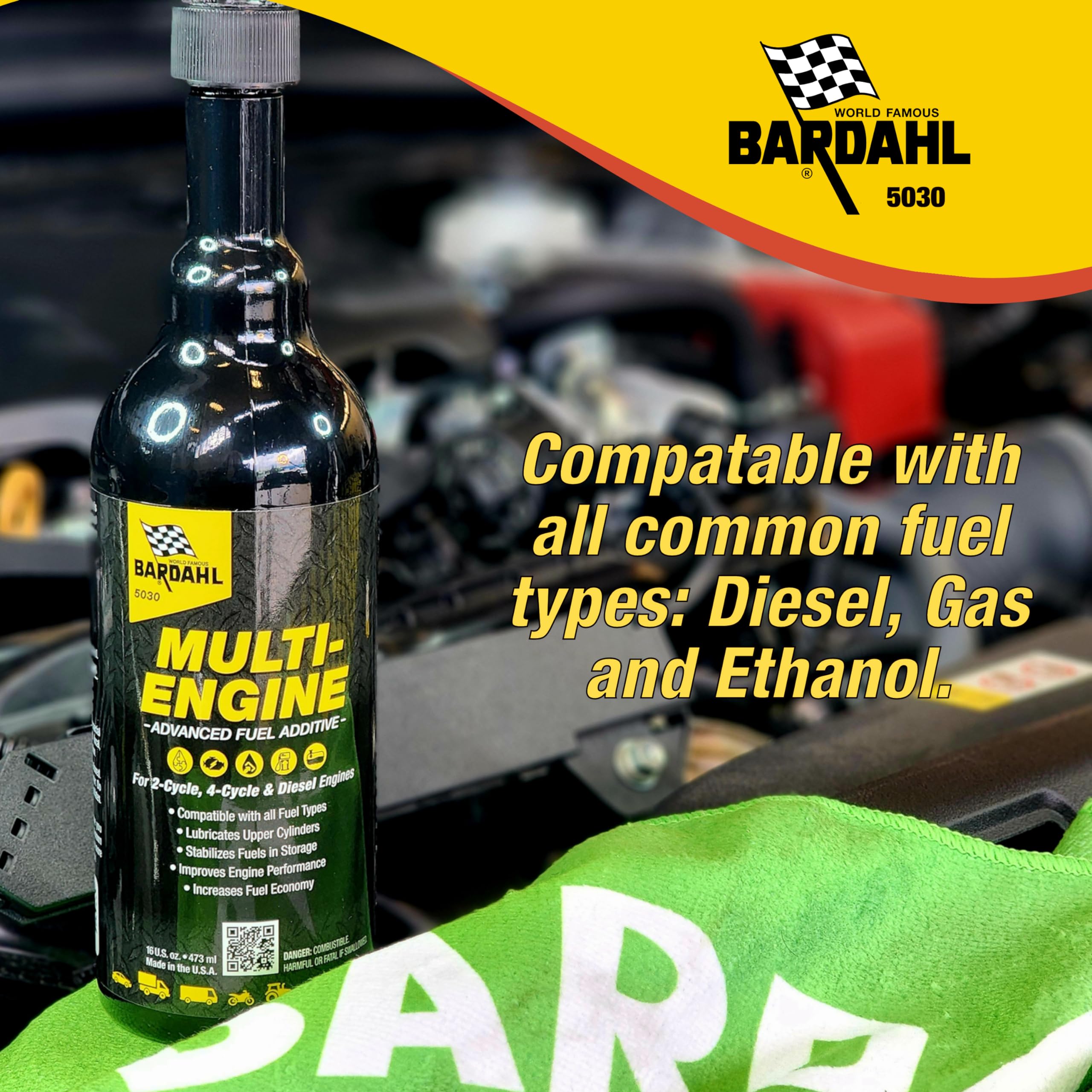 Foto 4 pulgar | Limpiador De Sistemas De Combustible Con Aditivo De Combustible Bardahl  Multimotor - Venta Internacional.