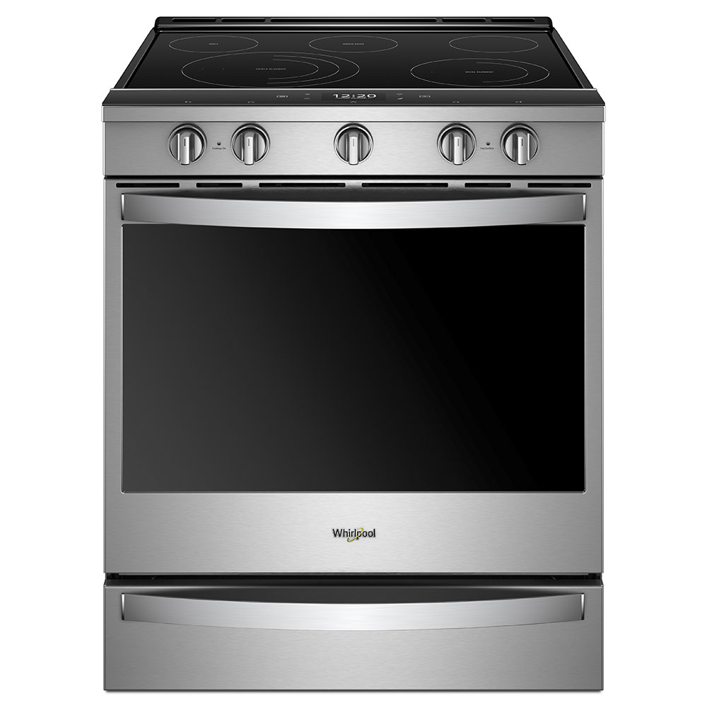 Estufa Whirlpool Smart Appliance Al Piso Eléctrica 30'' Con Air Fry