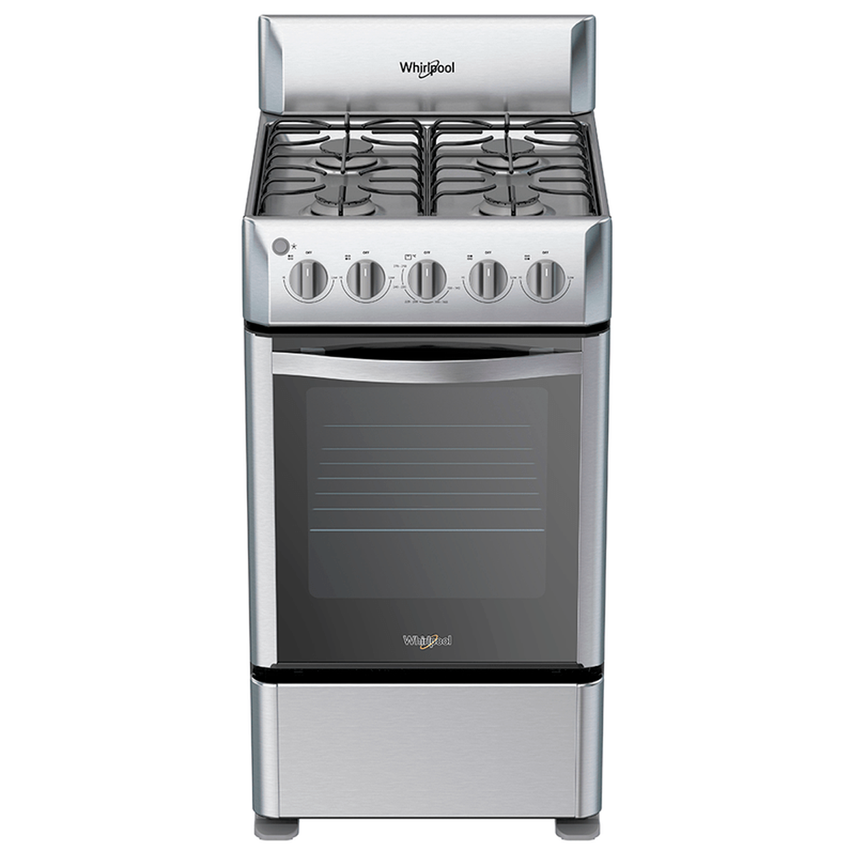Foto 2 pulgar | Estufa Whirlpool WWR-3000S color Gris 20 Pulgadas
