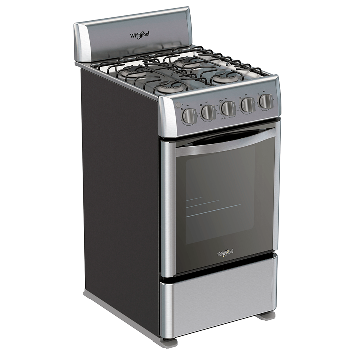 Foto 3 pulgar | Estufa Whirlpool WWR-3000S color Gris 20 Pulgadas