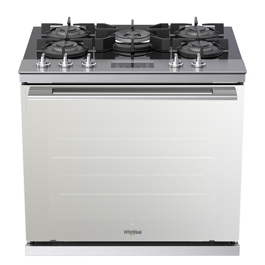 Foto 2 pulgar | Estufa Whirlpool Gas On Glass Empotrable 30” Wer9100s