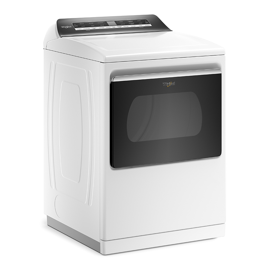 Secadora Whirlpool color Blanco Smart Carga  Superior