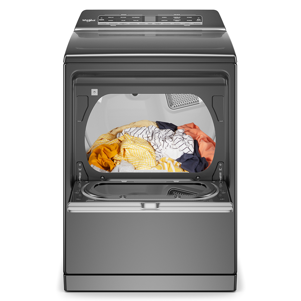 Foto 3 pulgar | Secadora Whirlpool Smart Carga Superior Gas 28 Kg 7mwed7120lc Gris