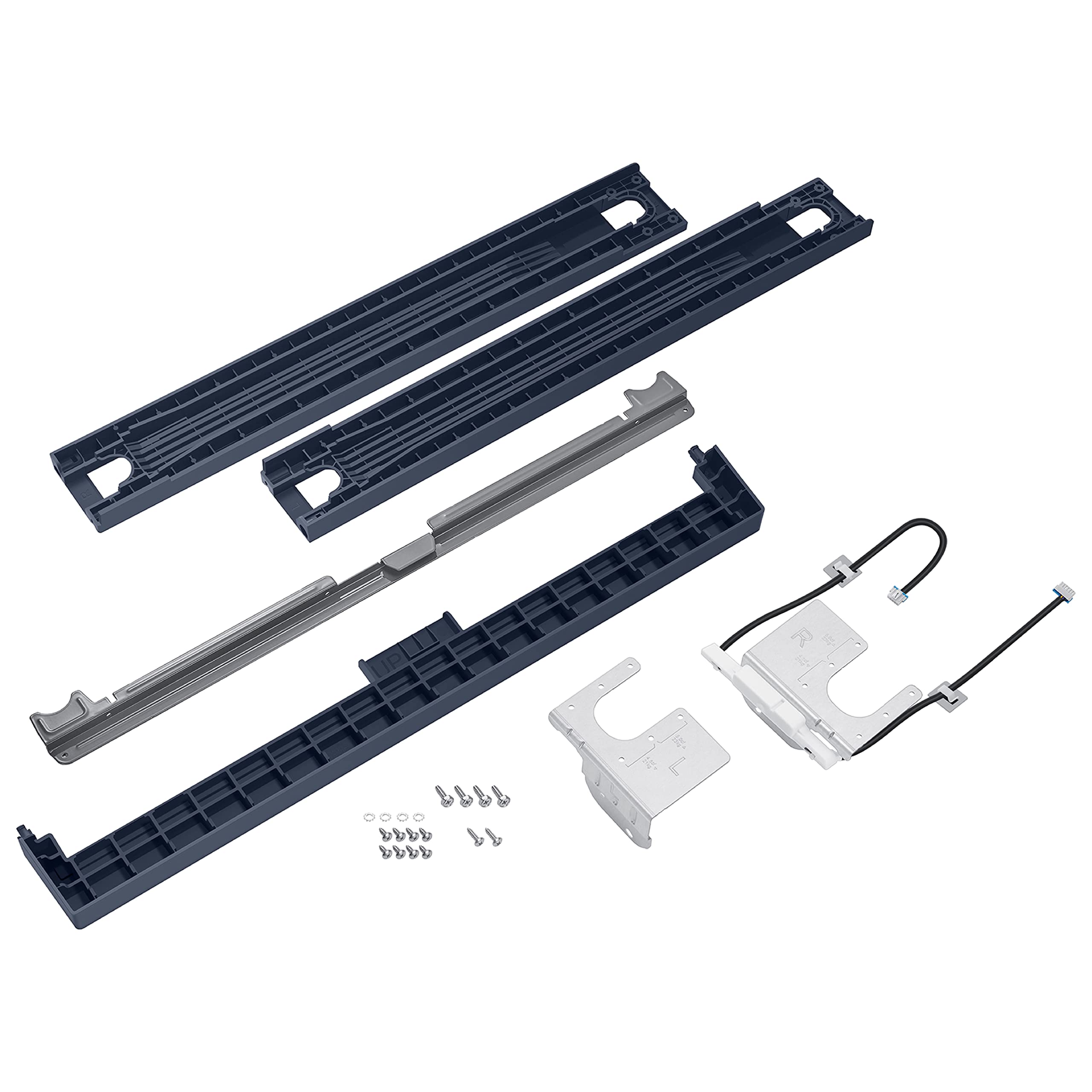 Foto 1 | Kit De Apilamiento Para Lavadoras/secadoras Samsung Bespoke Skk-9mcd, Color Azul Cepillado - Venta Internacional.