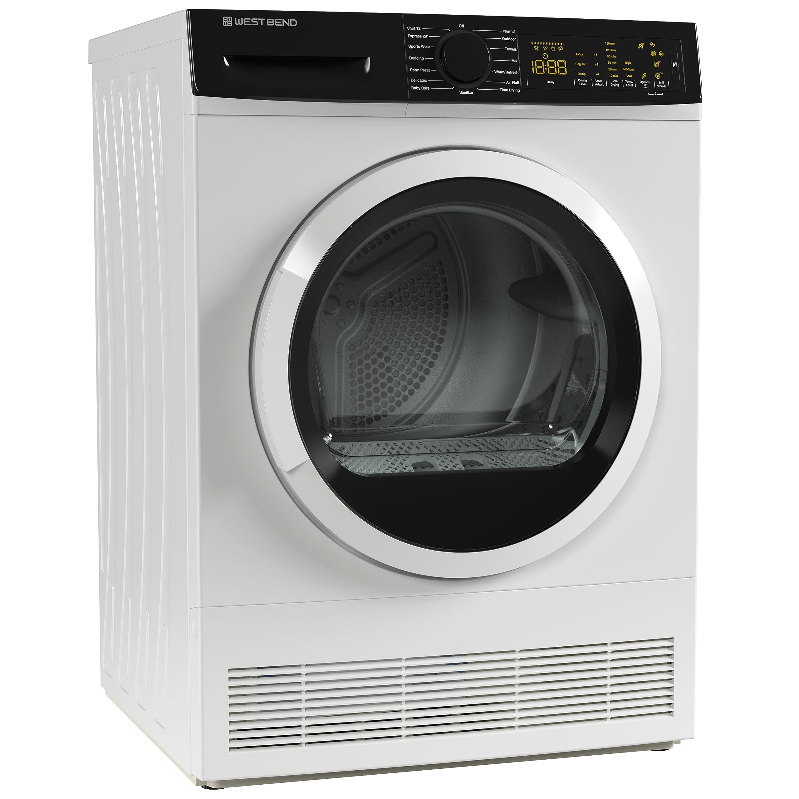 Foto 2 pulgar | Secadora De Ropa West Bend Front Load Compact De 4 Pies Cúbicos, Blanca - Venta Internacional.