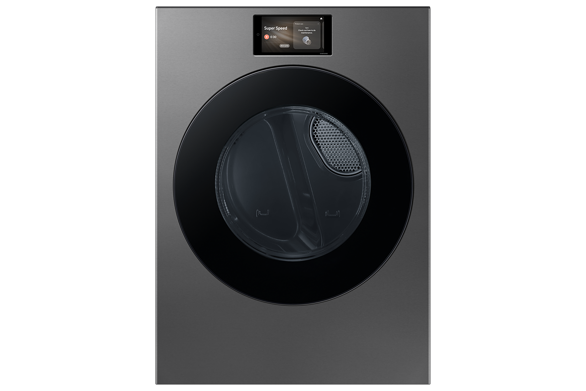 Foto 2 pulgar | Secadora Samsung 24kg Bespoke Ai Carga Frontal Ai Home Gris