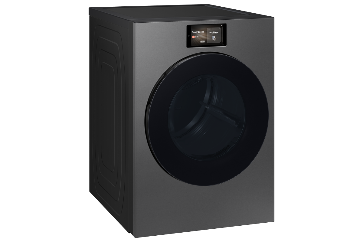 Foto 3 pulgar | Secadora Samsung 24kg Bespoke Ai Carga Frontal Ai Home Gris