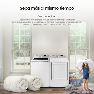 Foto 4 | Secadora De Ropa Samsung 24kg Frontal Sensor Dry Color Negro