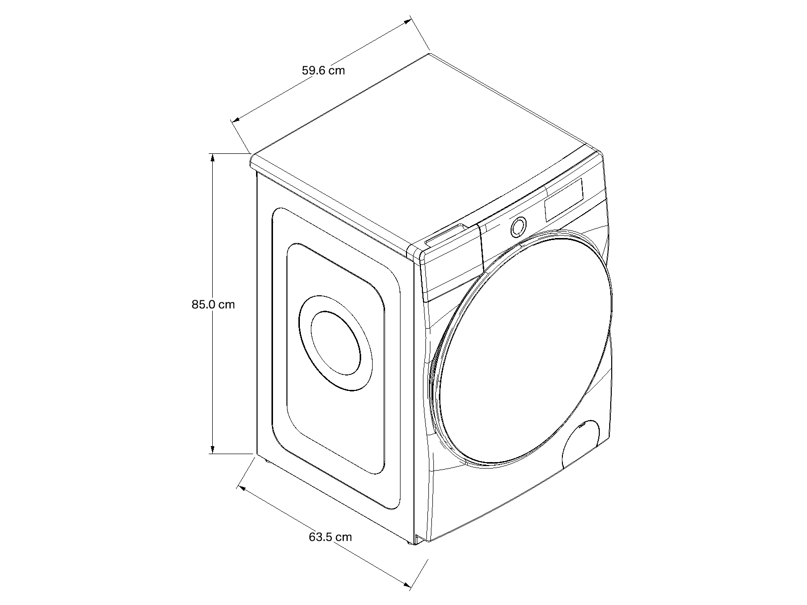 Foto 7 | Lavasecadora Whirlpool color Gris Carga Frontal 10 kg He