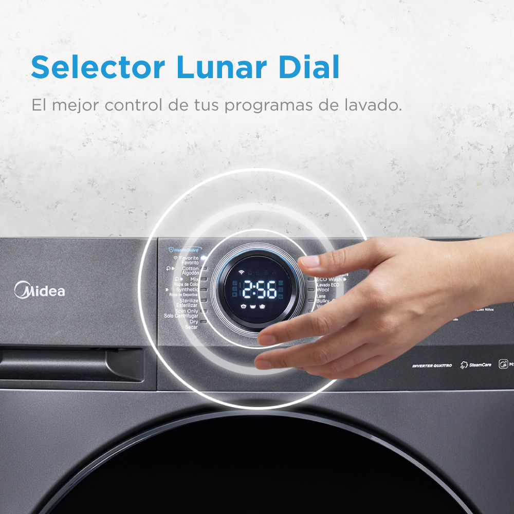 Foto 4 pulgar | Lavasecadora Midea Carga Frontal Smart Dial 12.5 Kg / 7 Kg