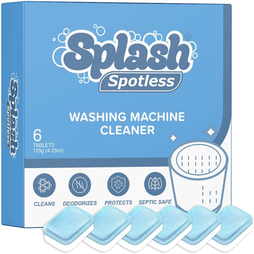 Limpiador De Lavadora Splash Spotless Para He Front & Top - Venta Internacional.