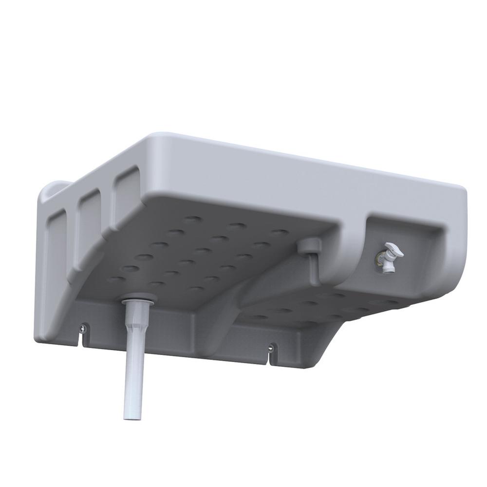 Foto 4 pulgar | Lavadero Plástico Compacto Gris – Capacidad 15l