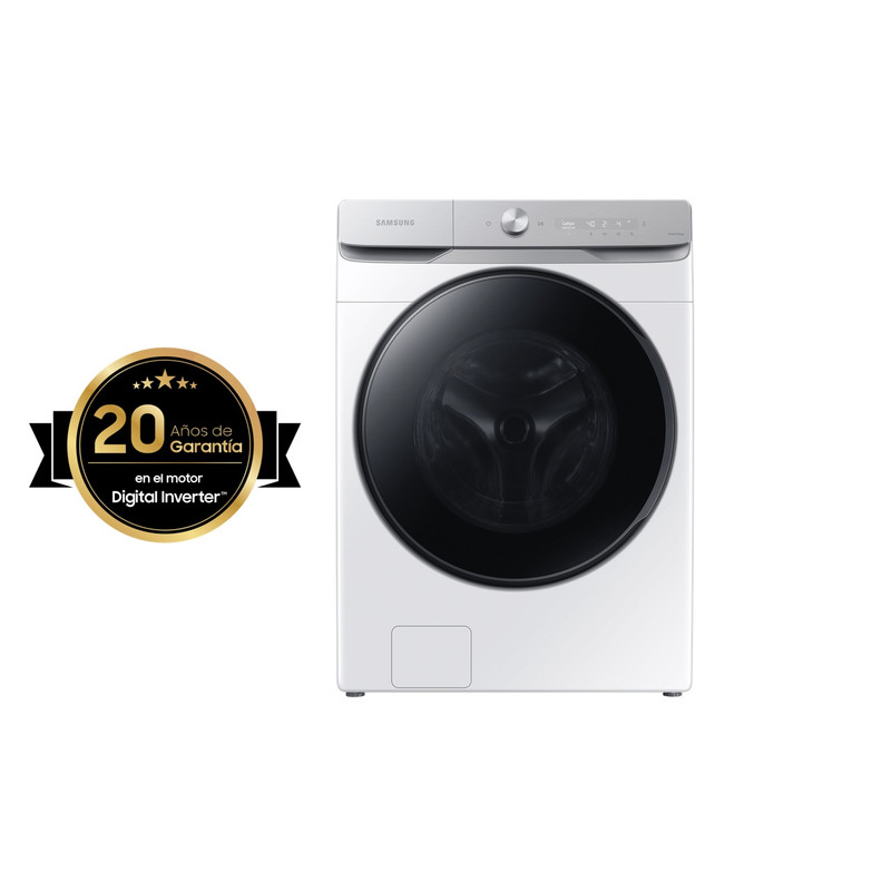 Foto 2 | Lavasecadora Samsung 20kg /13kg Frontal Ecobubble Blanco