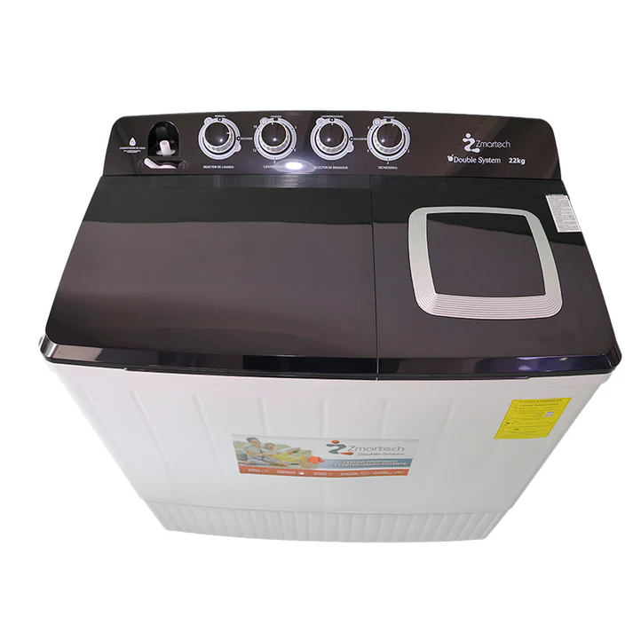 Foto 4 pulgar | Lavadora Zmartech De 22 Kg Doble Tina