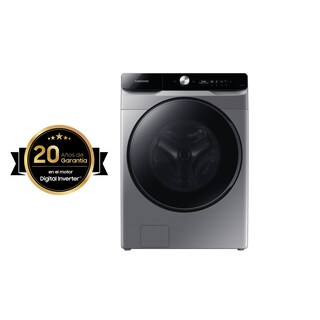 Foto 2 | Lavasecadora Samsung 20kg Lavado / 13kg Secado Frontal Ecobubble Plateado
