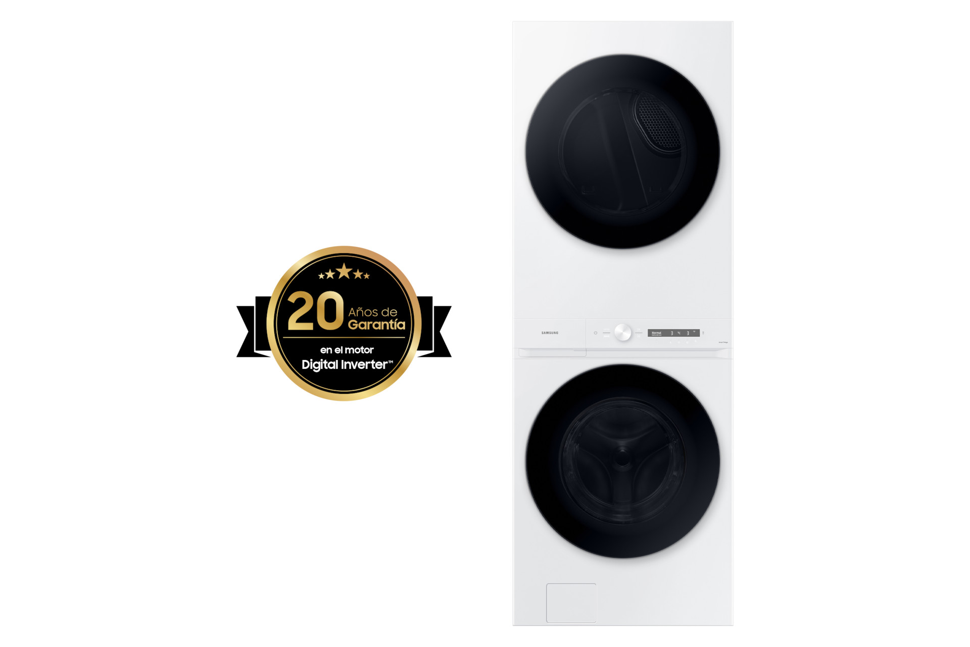 Foto 3 | Centro De Lavado Samsung Bespoke 22kg Smartthings Blanco