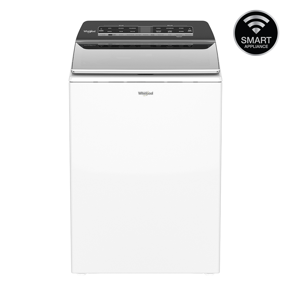 Foto 2 | Lavadora Whirlpool color Blanco Carga Superior Smart