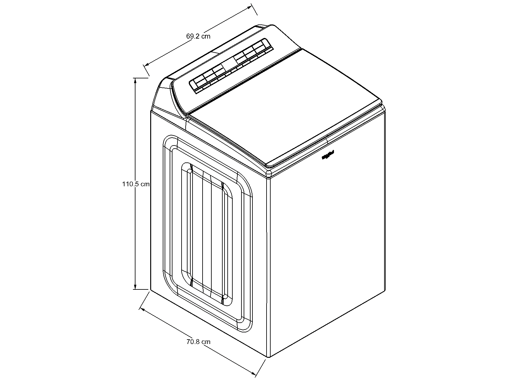 Foto 7 | Lavadora Whirlpool color Blanco Carga Superior Smart