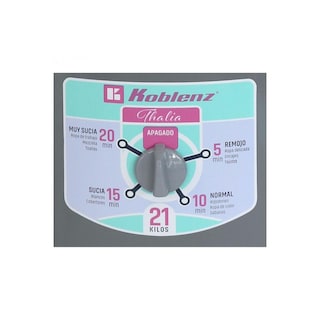 Foto 3 | Lavadora Koblenz Lrkf21p 21 Kg Thalia Redonda Superior