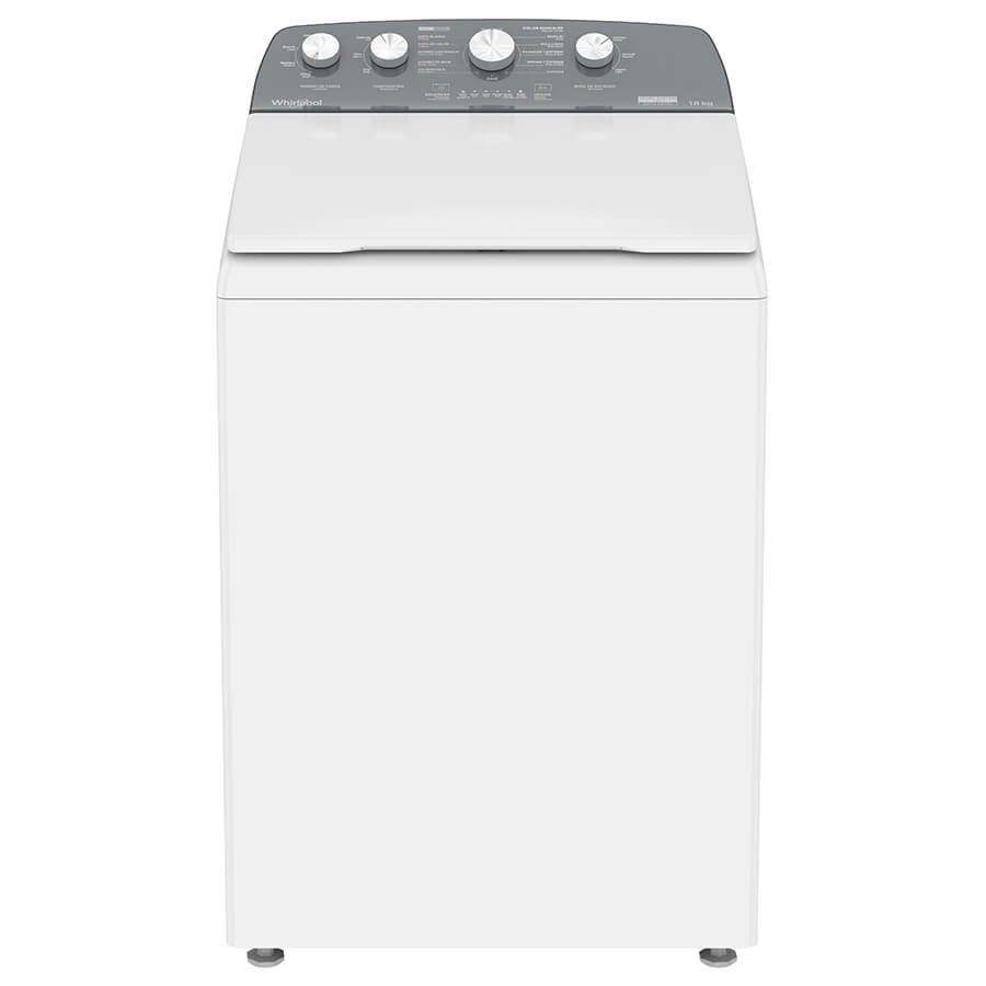 Lavadora Whirlpool 8Mwtw1844mjm color Blanco de 18K