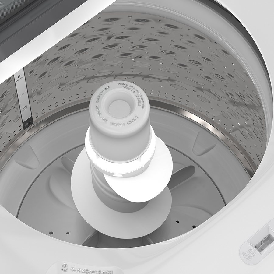 Foto 4 pulgar | Lavadora Whirlpool Carga Superior 18kg Xpert System Mod-8mwtw1824wjm color Blanco