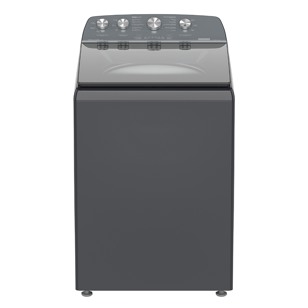 Lavadora Whirlpool 8mwtw1844wmg Carga Superior 18kg Xpert System color Gris