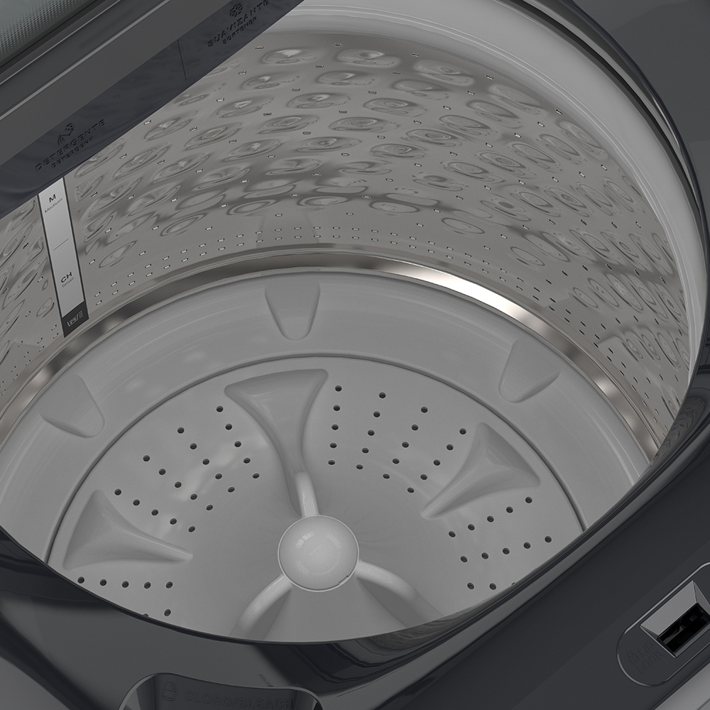 Foto 4 pulgar | Lavadora Whirlpool 8mwtw1844wmg Carga Superior 18kg Xpert System color Gris