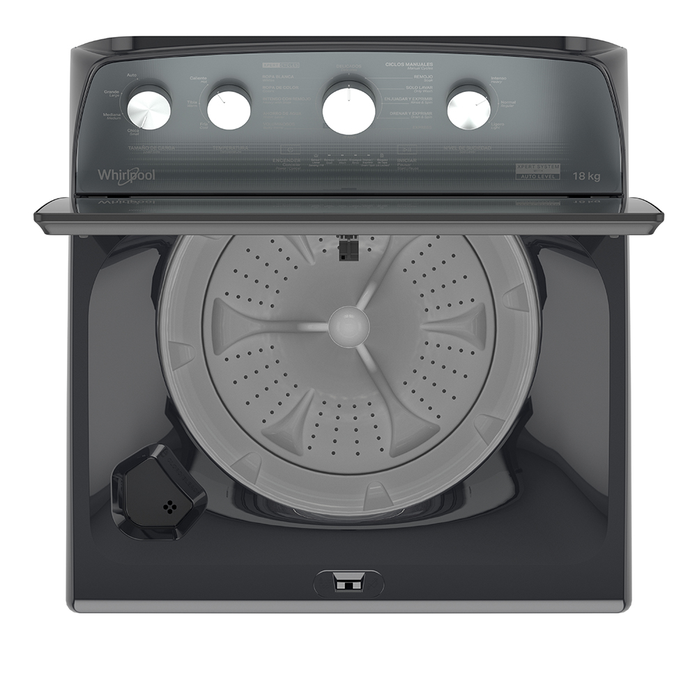 Foto 5 pulgar | Lavadora Whirlpool 8mwtw1844wmg Carga Superior 18kg Xpert System color Gris