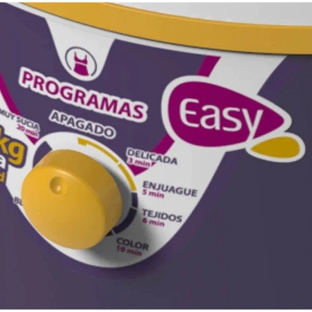 Foto 4 pulgar | Lavadora Easy LRE15M color Púrpura 15 kg