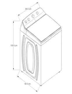 Foto 6 | Lavadora Whirlpool Mod. 8mwtw-2024wjm 20kg Con Tapa Cristal