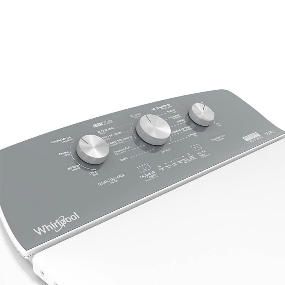 Foto 5 pulgar | Lavadora Whirlpool Mod. 8mwtw-1813mjm color Blanco