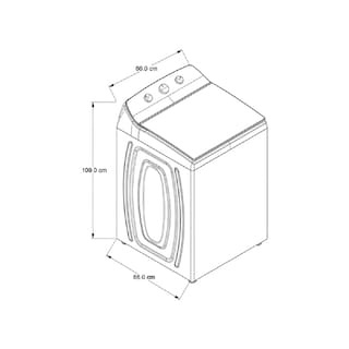 Foto 6 | Lavadora Whirlpool Mod. 8mwtw-1813mjm color Blanco