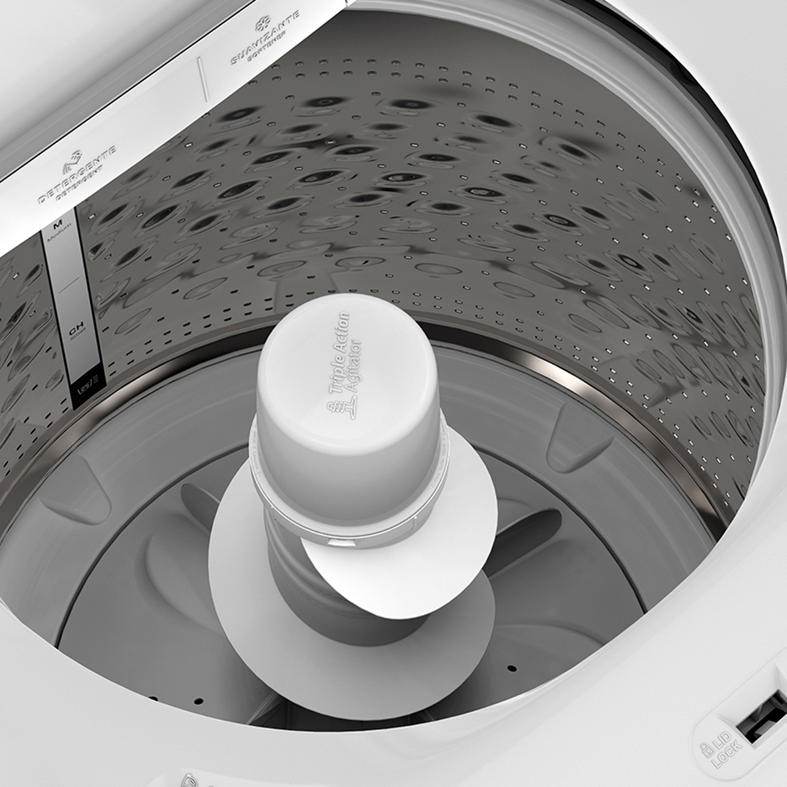 Foto 4 pulgar | Lavadora Whirlpool 8MWTW1934MJM color Blanco 19 kg Xpert System