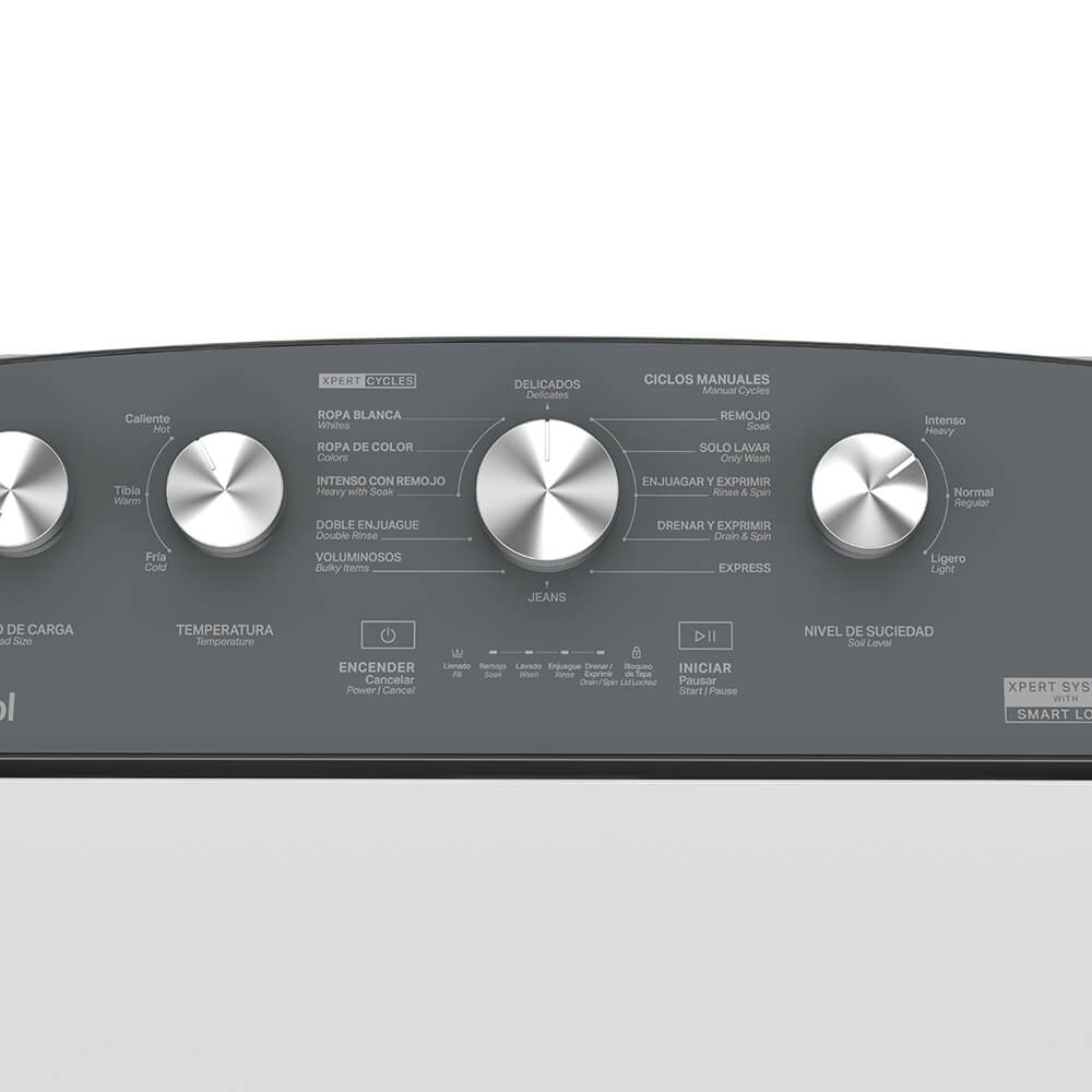 Foto 6 pulgar | Lavadora Whirlpool 8mwtw2224mpm Carga Superior 22kgs Xpert System color Blanco