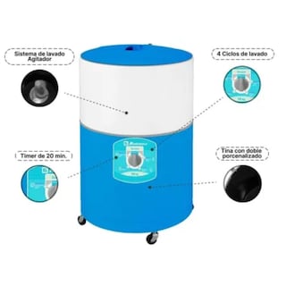 Foto 4 | Lavadora Koblenz Lrkw14b de 14 Kg Azul