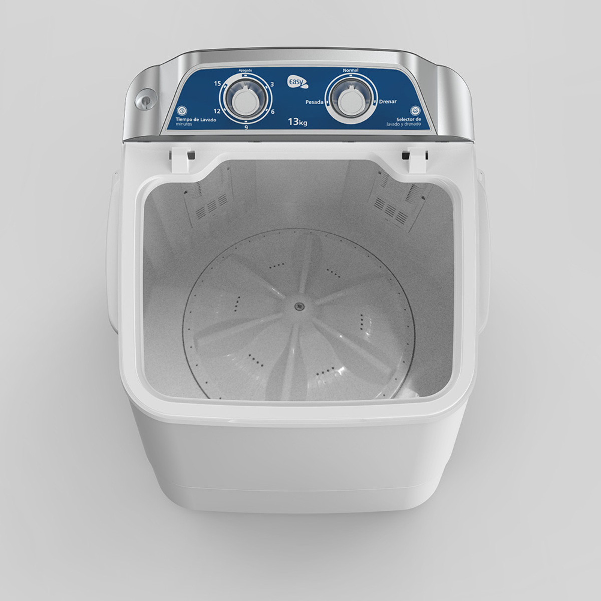Foto 5 pulgar | Lavadora Manual Easy Liq1320b0 13 Kg Blanca