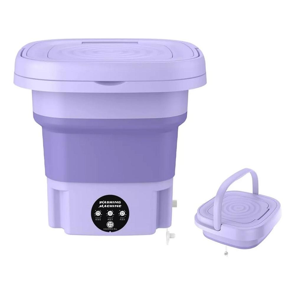 Mini Lavadora Plegable 8l Para Calcetines Ropa Interior
