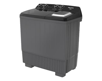 Foto 1 | Lavadora Semiautomática Hisense Wsa1804p 18kg Gris 127v