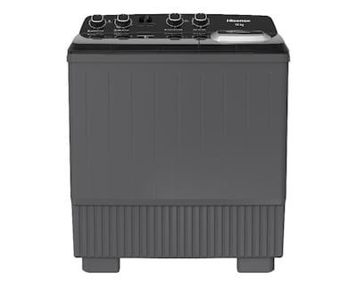 Foto 3 | Lavadora Semiautomática Hisense Wsa1804p 18kg Gris 127v