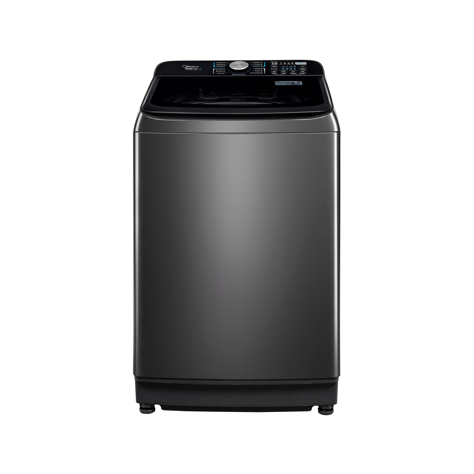 Lavadora Midea MA512W18/T Gris de 18 k