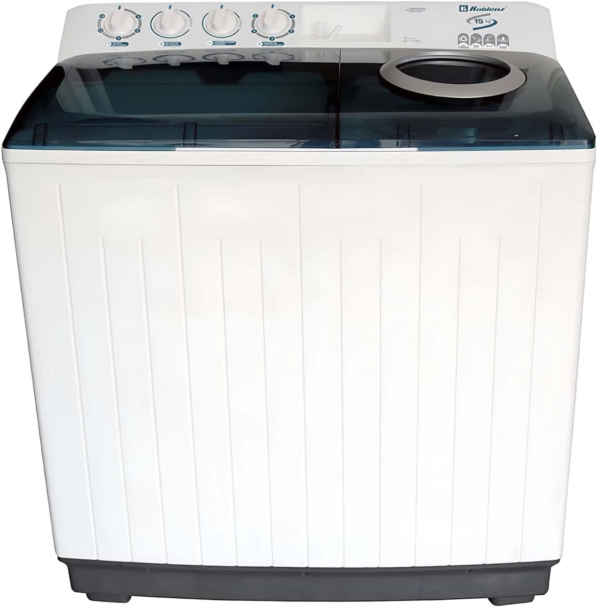 Foto 1 | Lavadora Koblenz LDM-15BLANCA Doble Tina 15 Kilos