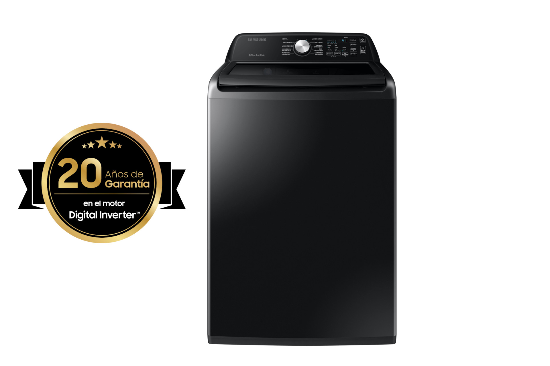 Foto 3 pulgar | Lavadora Samsung Superior 21 kg Superspeed Self Clean Negra