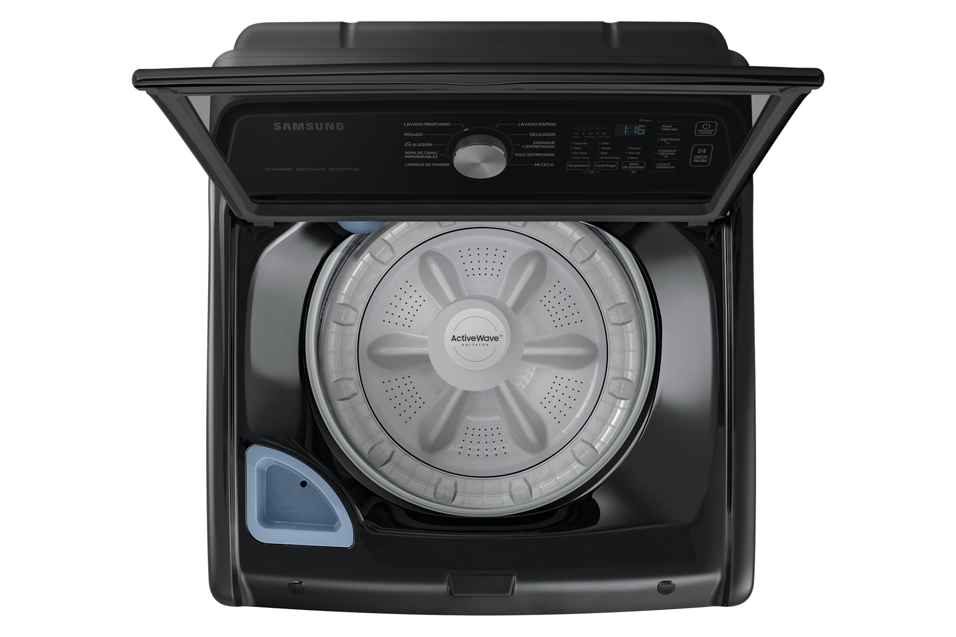Foto 5 pulgar | Lavadora Samsung Superior 22 kg AI Control Ecobubble Negra