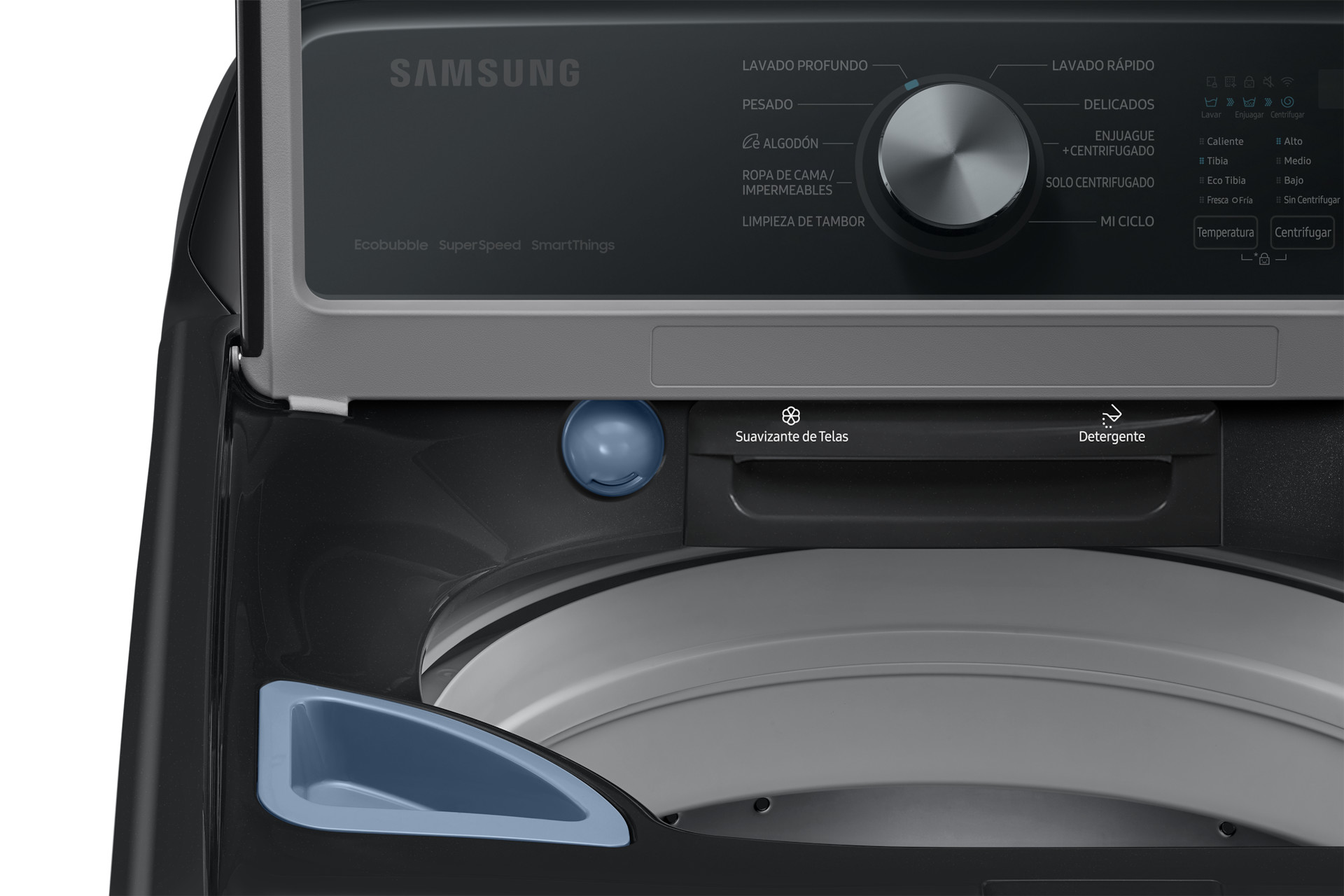 Foto 6 pulgar | Lavadora Samsung Superior 22 kg AI Control Ecobubble Negra