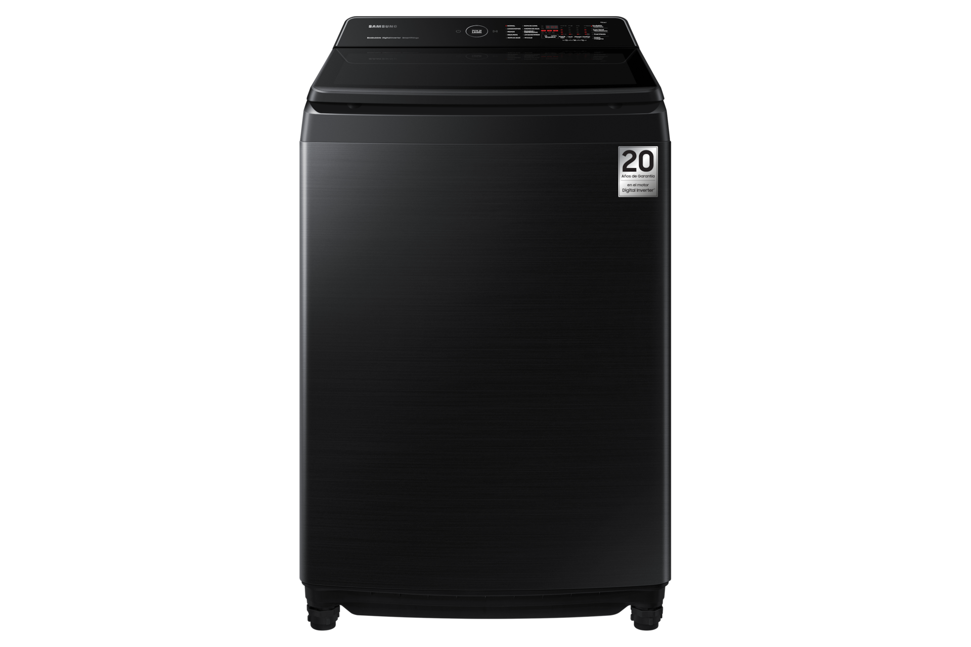 Foto 1 | Lavadora Samsung Superior Digital Inverter Negra 19 kg