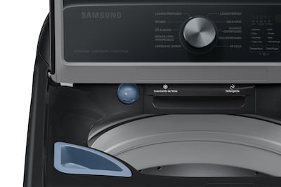 Foto 5 | Lavadora Samsung 23 kg Pulsador Center Jet Ecobubble Negra