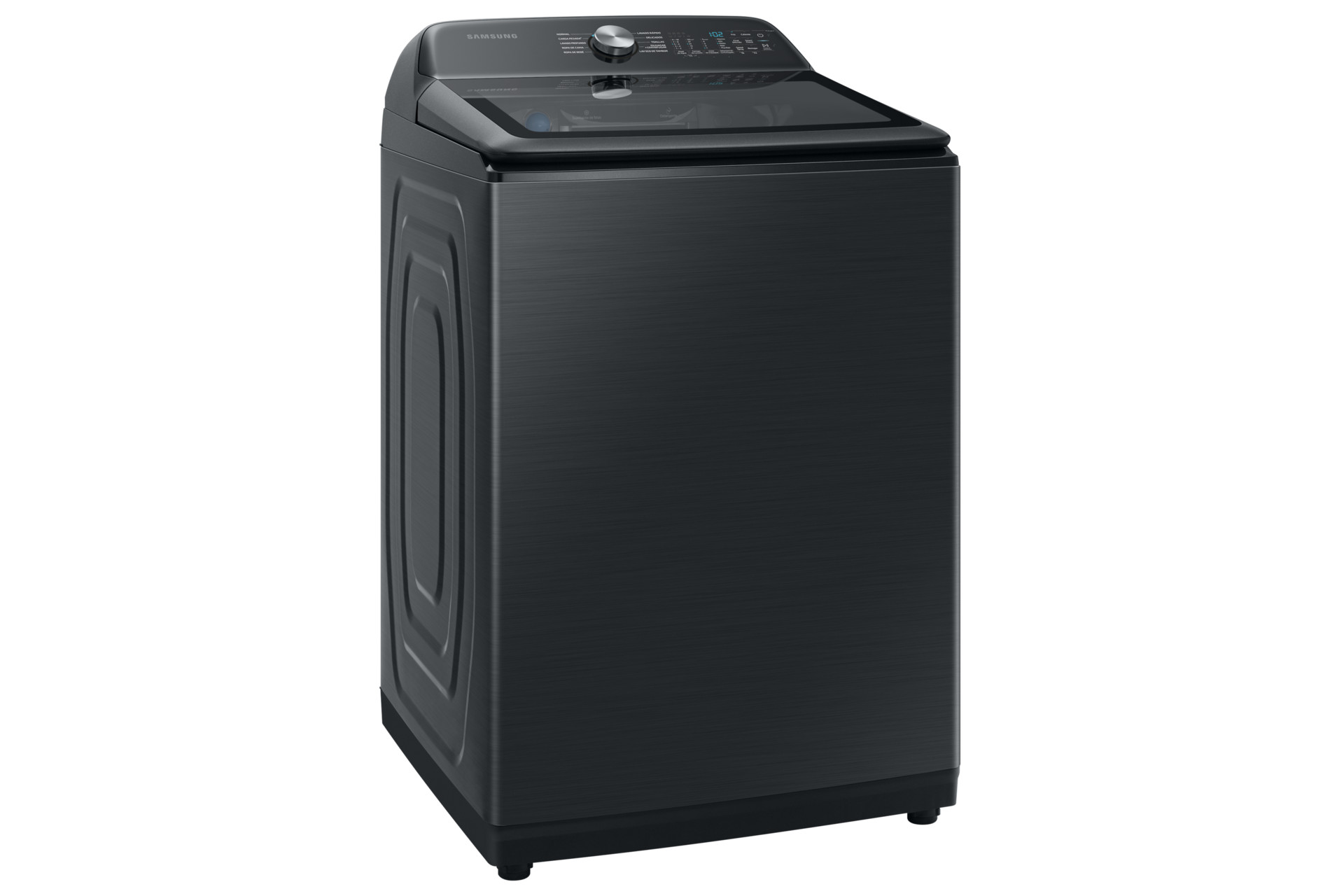 Lavadora Samsung Superior 28 kg Inverter BubbleStorm AI Negra