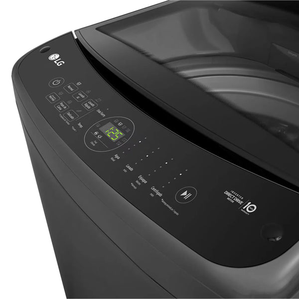 Foto 5 | Lavadora LG 18 Kilos Carga Superior Negra